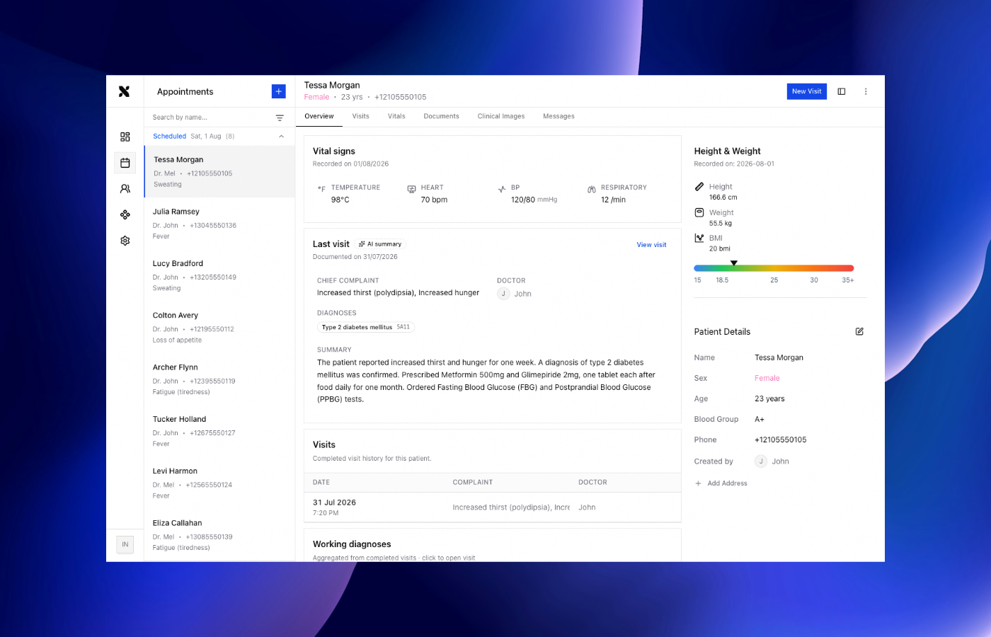 Sorge Care patient records